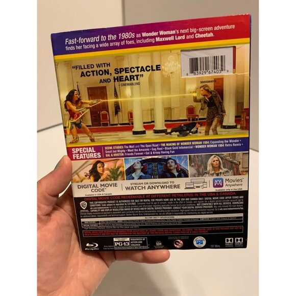 Wonder Woman 1984 Blu Ray / DVD / Digital Copy New Sealed - Picture 2 of 2